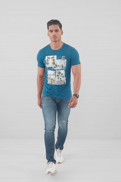 Men's Casual T-Shirt with Short Sleeves