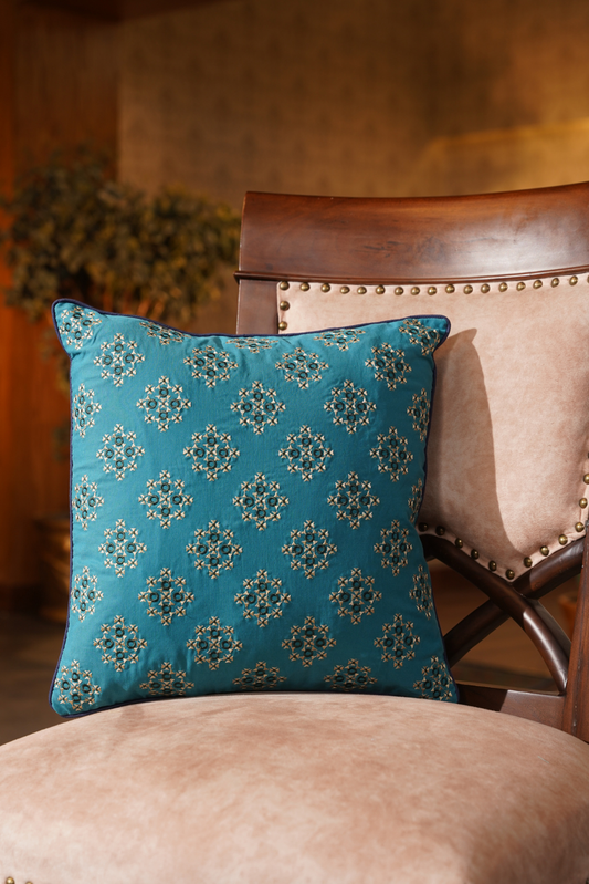 Cushion Cover - Teal Blue