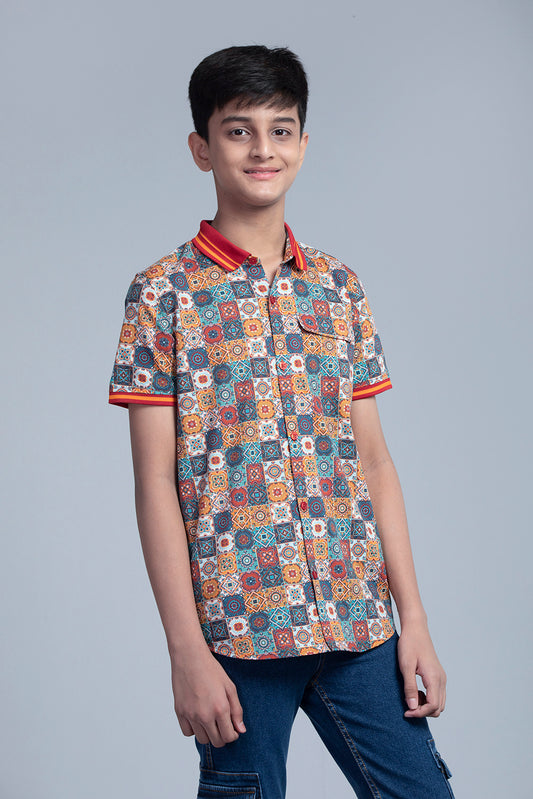Junior Boys Casual Shirt (10-14 Years)