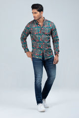 Men's Digital Printed Casual Shirt