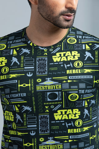 Star Wars-themed Digital Printed T-Shirt