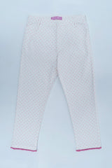 Girls Twill Pant (6-8 Years) - Disney