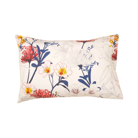 Pillow Cover - White Floral