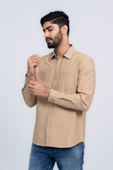 Men's Solid Color Casual Shirt