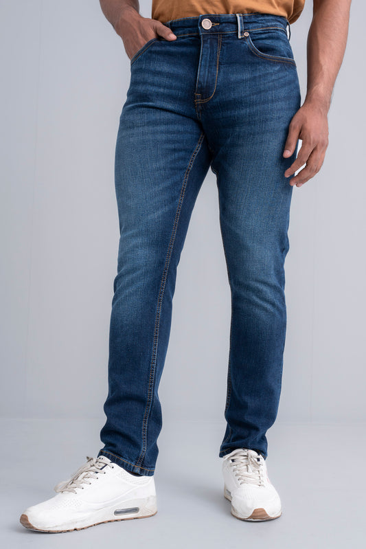 Blue Selvedge Hipster Fit Jeans