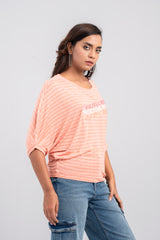 Relaxed Fit Embroidered Top